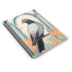 City Pigeon, Spiral Notebook Writing Journal - 118 Ruled Pages