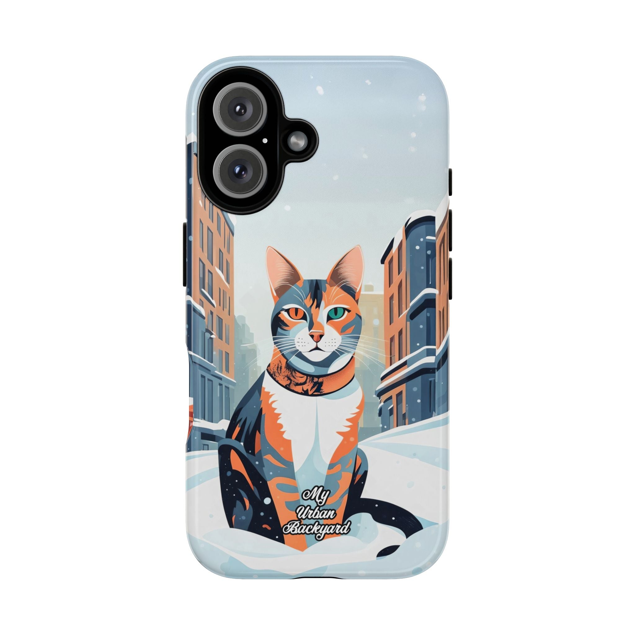 Claws Pawson in the Snow, Cell Phone Case - Apple, Samsung, Google Pixel