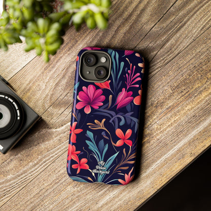 Night Blooming Wildflowers, Cell Phone Case - Apple, Samsung, or Google Pixel