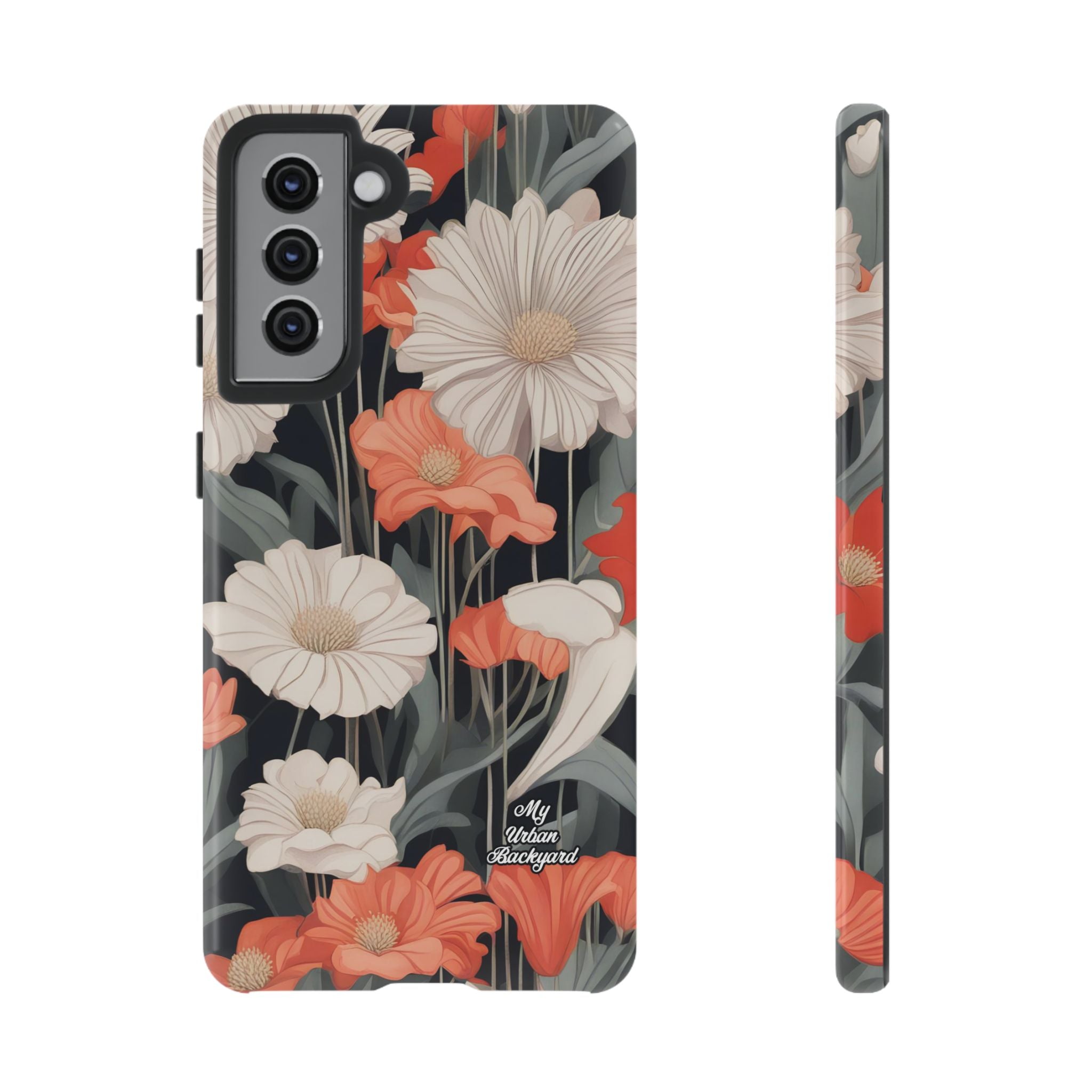 Art Deco Flowers, Cell Phone Case - Apple, Samsung, Google Pixel