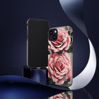 Pink Rose Flowers, Cell Phone Case - Apple, Samsung or Google Pixel