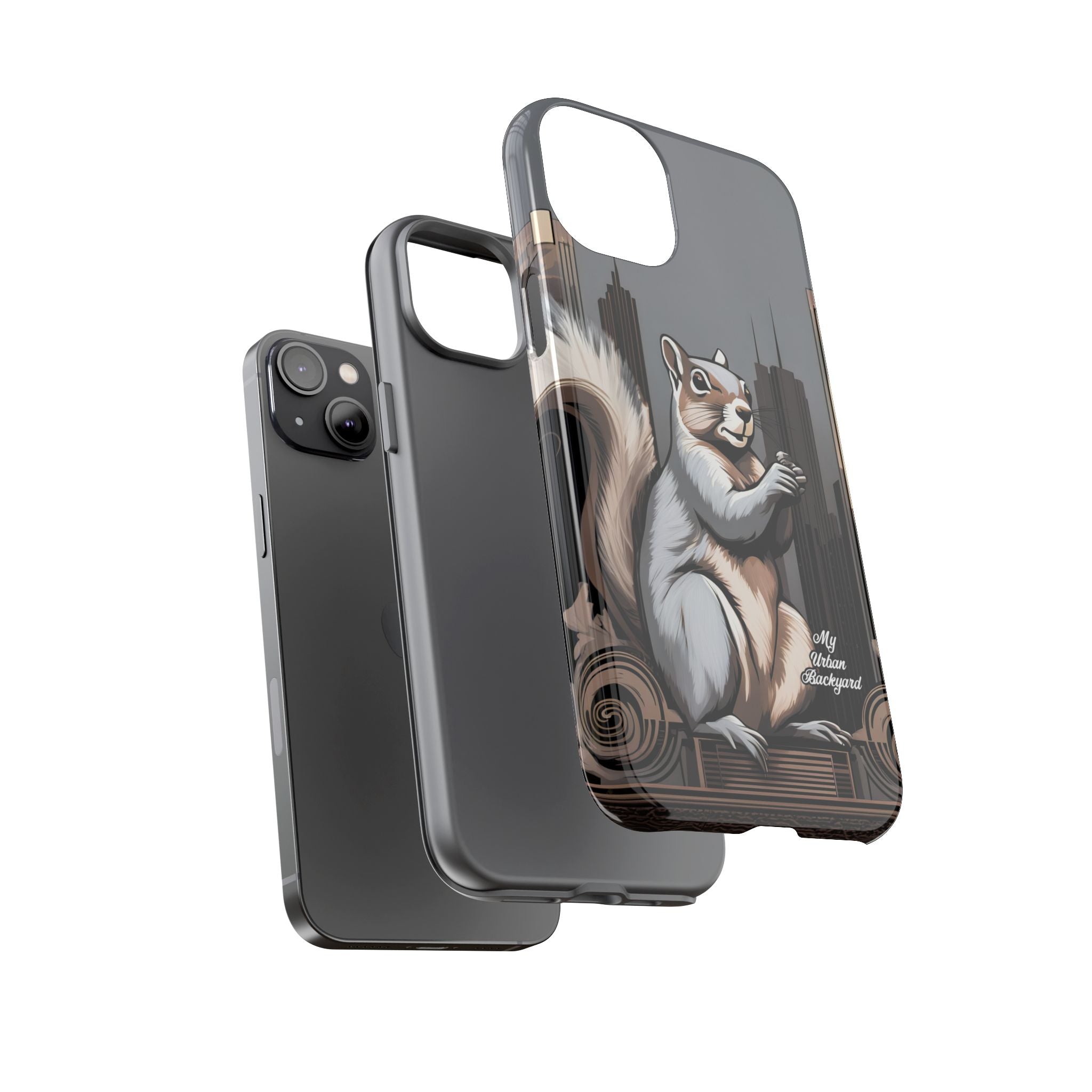 Urban Gray Squirrel, Cell Phone Case - Apple, Samsung, Google Pixel