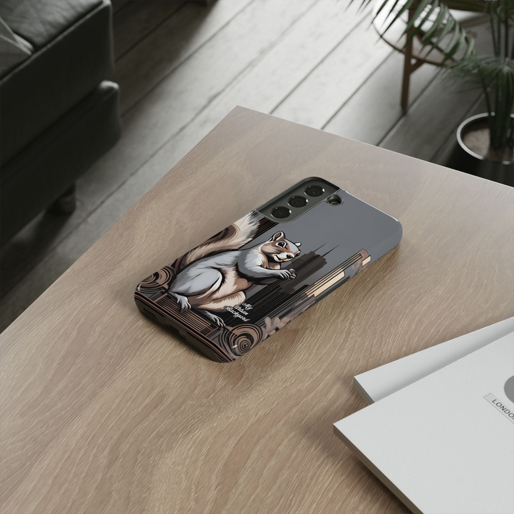Urban Gray Squirrel, Cell Phone Case - Apple, Samsung, Google Pixel