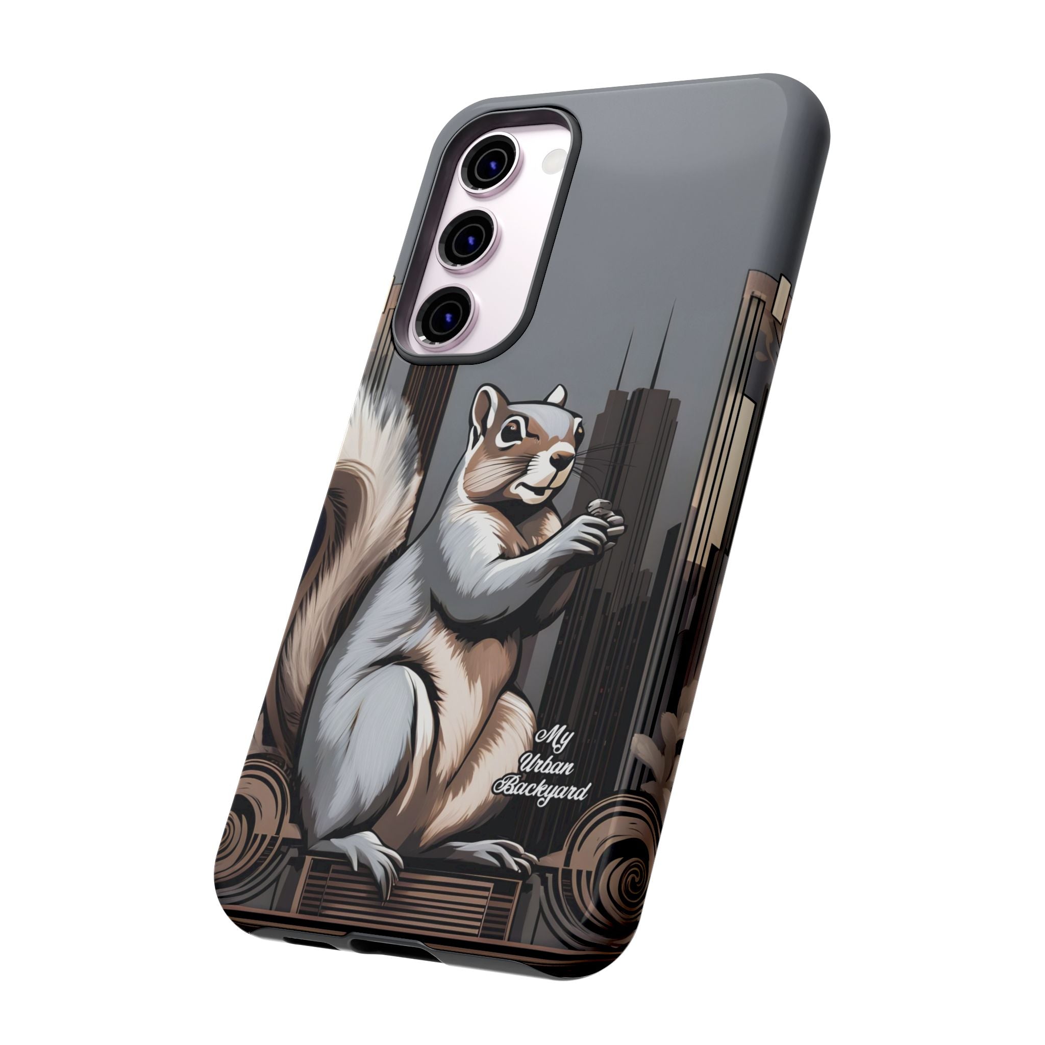 Urban Gray Squirrel, Cell Phone Case - Apple, Samsung, Google Pixel