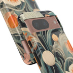 Orange and White Flowers, Cell Phone Case - Apple, Samsung, Google Pixel