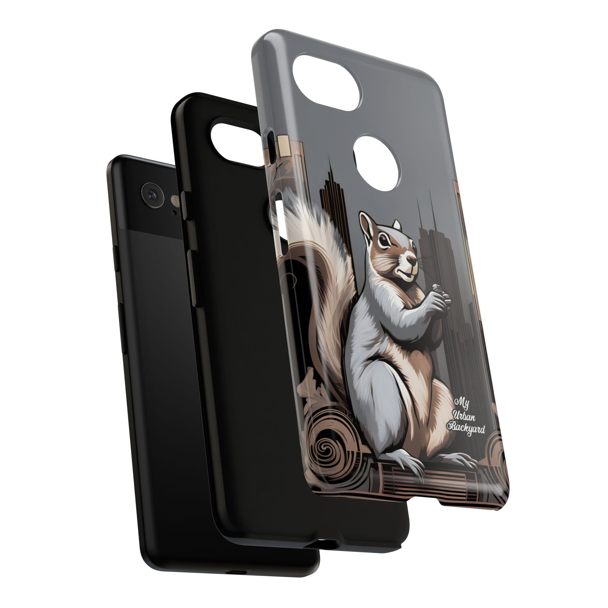 Urban Gray Squirrel, Cell Phone Case - Apple, Samsung, Google Pixel