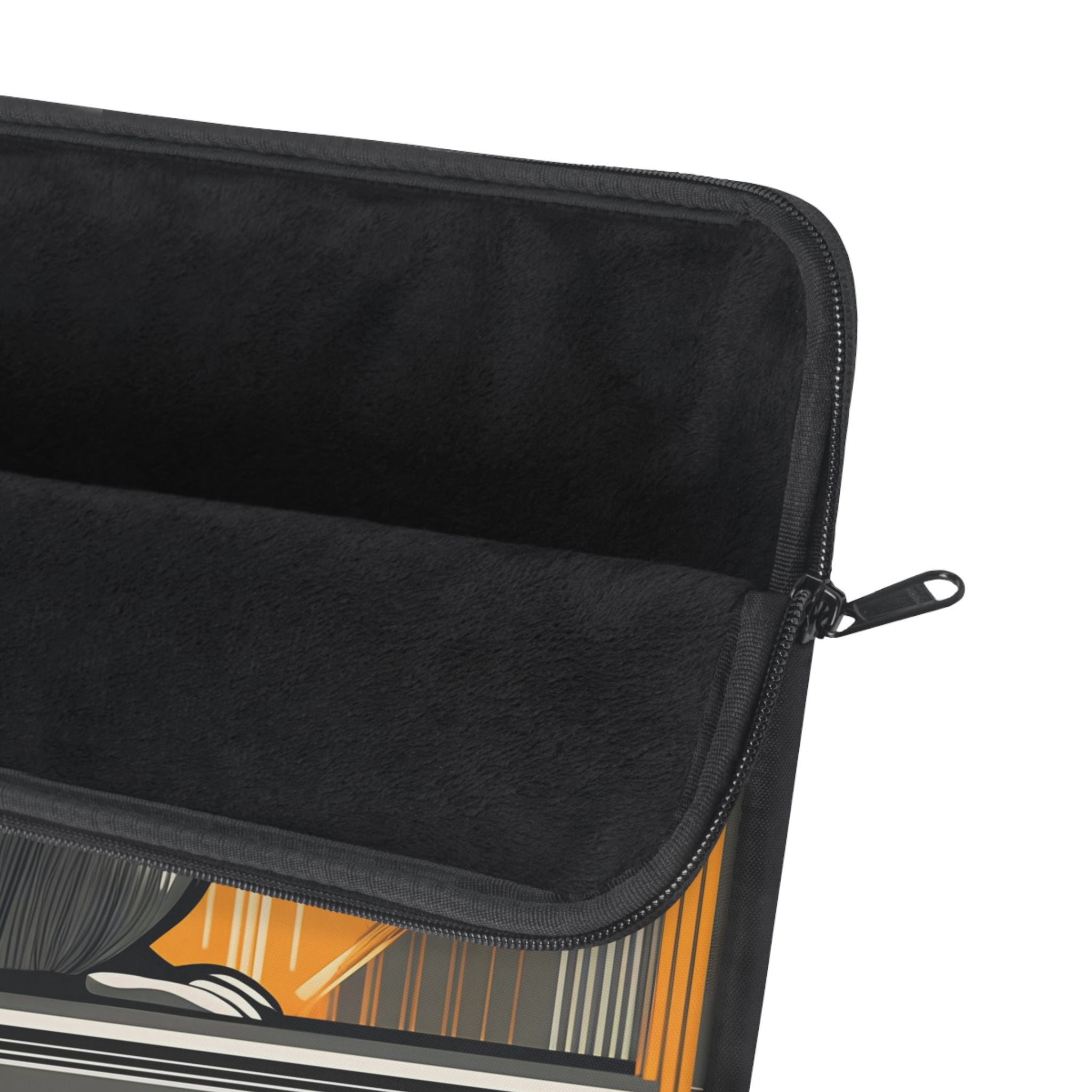 Art Deco Squirrel, Laptop Carrying Case, Top Loading Sleeve for School or Work