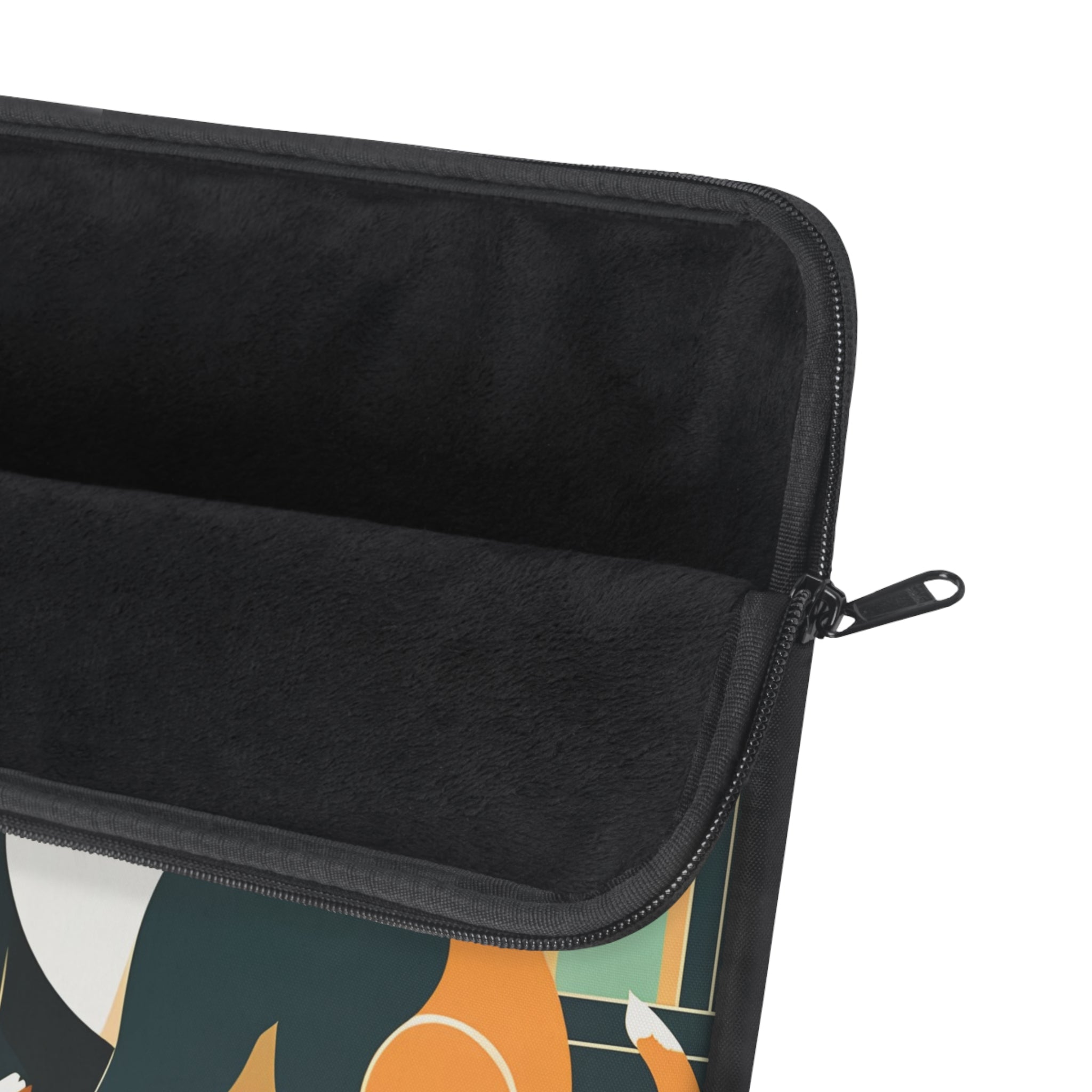 Two Kitties, Soft Laptop Sleeve, Pet Lover Gift, Stylish Tech Accessory, Colorful Cat Art, Cat Themed Laptop Case, Gift for Cat Moms, 3 Sizes