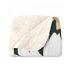 Sunflowers, Sherpa Fleece Blanket for Cozy Warmth, 50"x60"