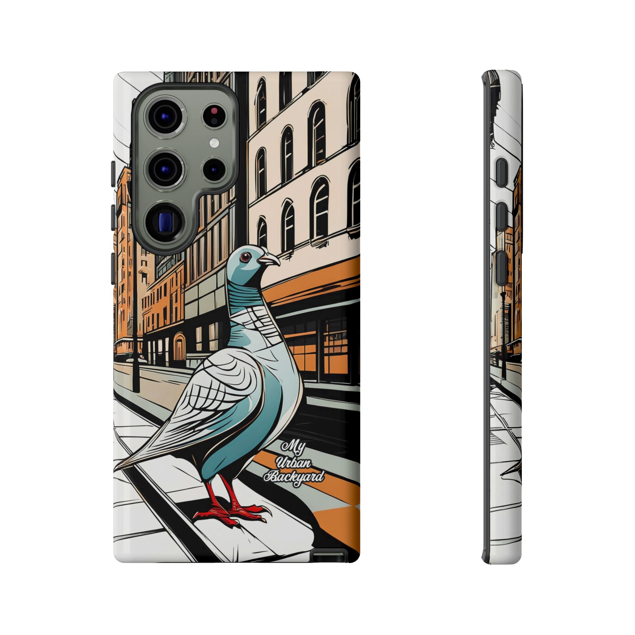 Pigeon on a City Street, Cell Phone Case - Apple, Samsung, Google Pixel