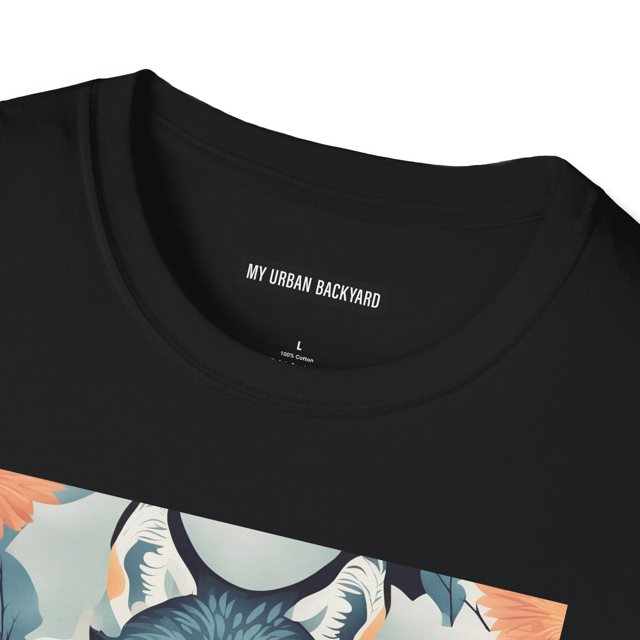 Blue Wolf, Soft 100% Cotton T-Shirt, Unisex, Short Sleeve, Classic Fit