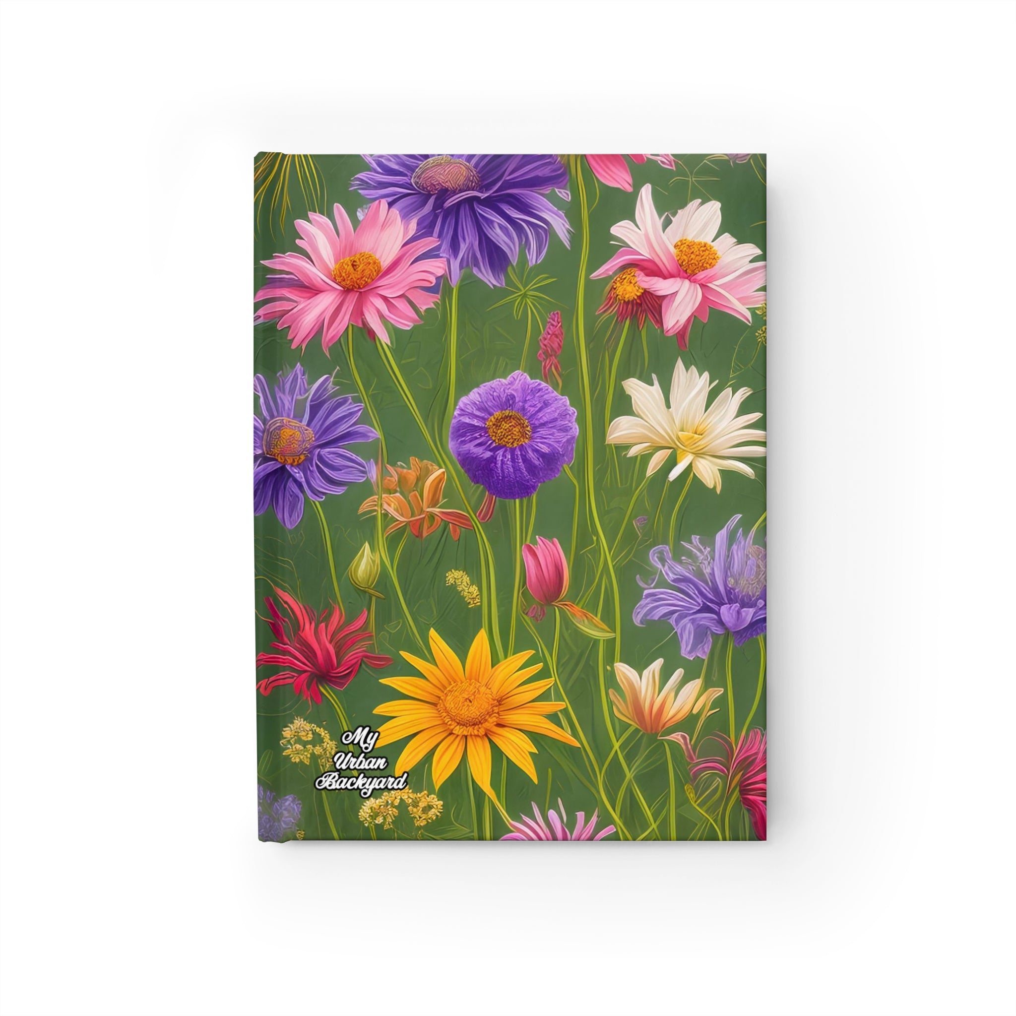 Pretty Wildflower Field, Hardcover Notebook Journal - Write in Style