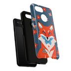 Fox with Flowers, Cell Phone Case - Apple, Samsung, Google Pixel