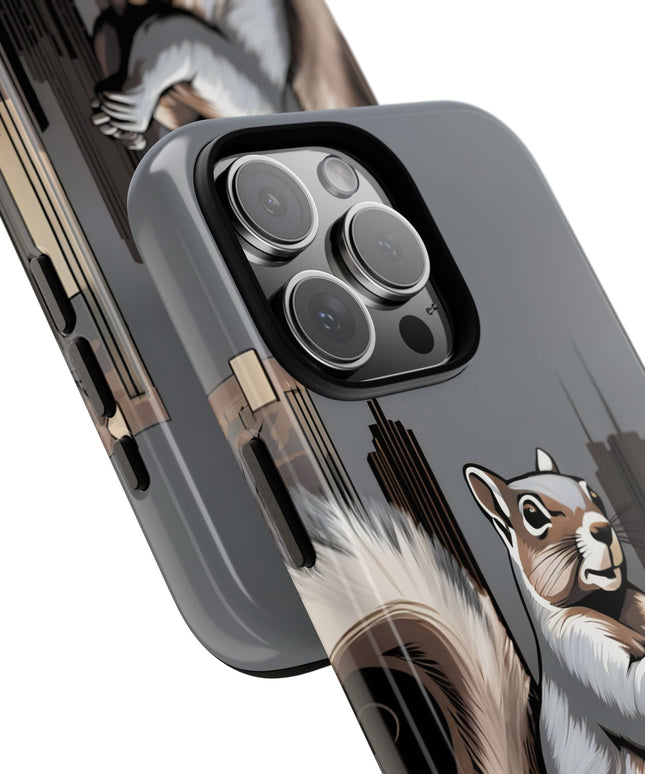 Urban Gray Squirrel, Cell Phone Case - Apple, Samsung, or Google Pixel
