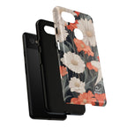 Art Deco Flowers, Cell Phone Case - Apple, Samsung, Google Pixel