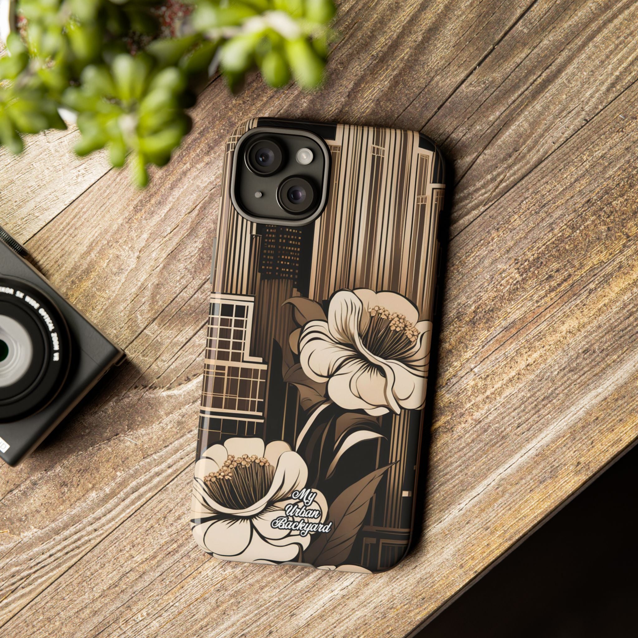 City Flowers, Cell Phone Case - Apple, Samsung, Google Pixel