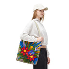 Vibrant Wildflowers Tote Bag with Cotton Handles For Everyday Use, 3 Sizes