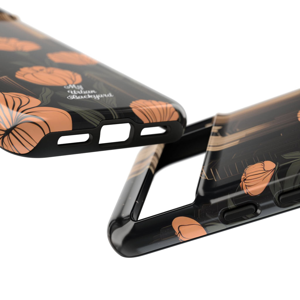 Urban Evening with Flowers, Cell Phone Case - Apple iPhone, Samsung Galaxy, Google Pixel