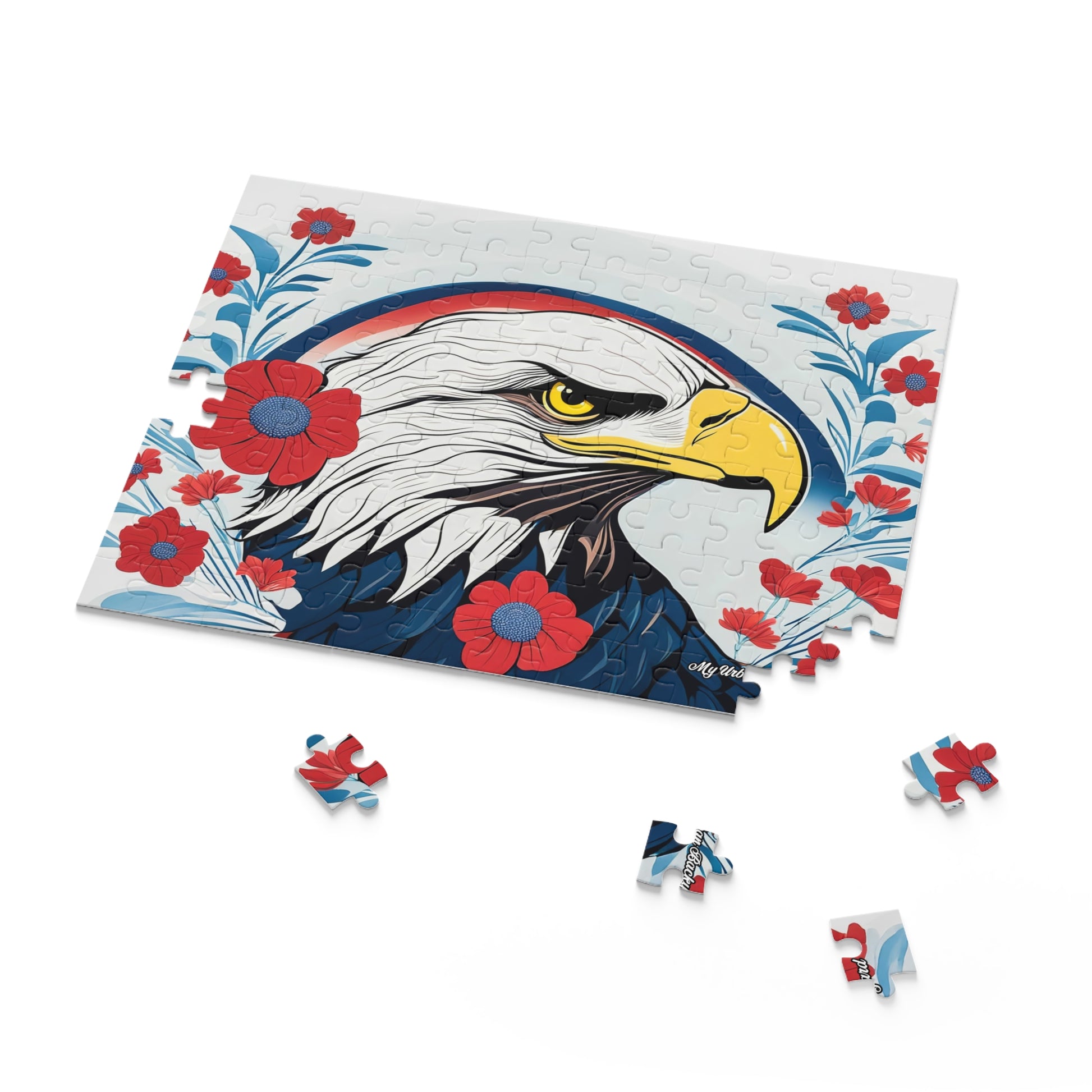 Bald Eagle Jigsaw Puzzle - Wildlife Decor, Unique Gift, Nature Lovers, Home Activities, Family Night, (120, 252, or 500-Piece)