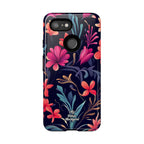 Night Blooming Wildflowers, Cell Phone Case - Apple, Samsung, Google Pixel