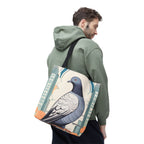 City Pigeon, Bird Tote Bag with Cotton Handles For Everyday Use, 3 Sizes