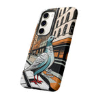 Pigeon on a City Street, Cell Phone Case - Apple, Samsung, Google Pixel