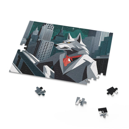 Cinderhowl, Wolf Jigsaw Puzzle, (120, 252, or 500-Piece)