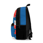 Cat with Red and White Flowers, Backpack