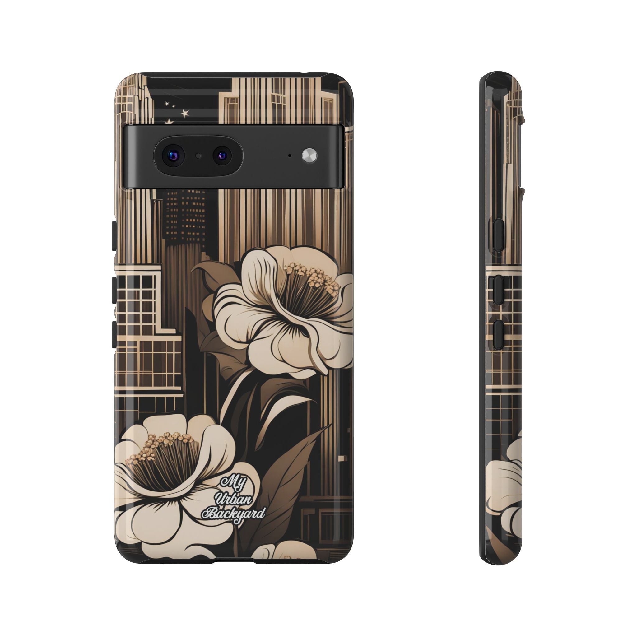 City Flowers, Cell Phone Case - Apple, Samsung, Google Pixel