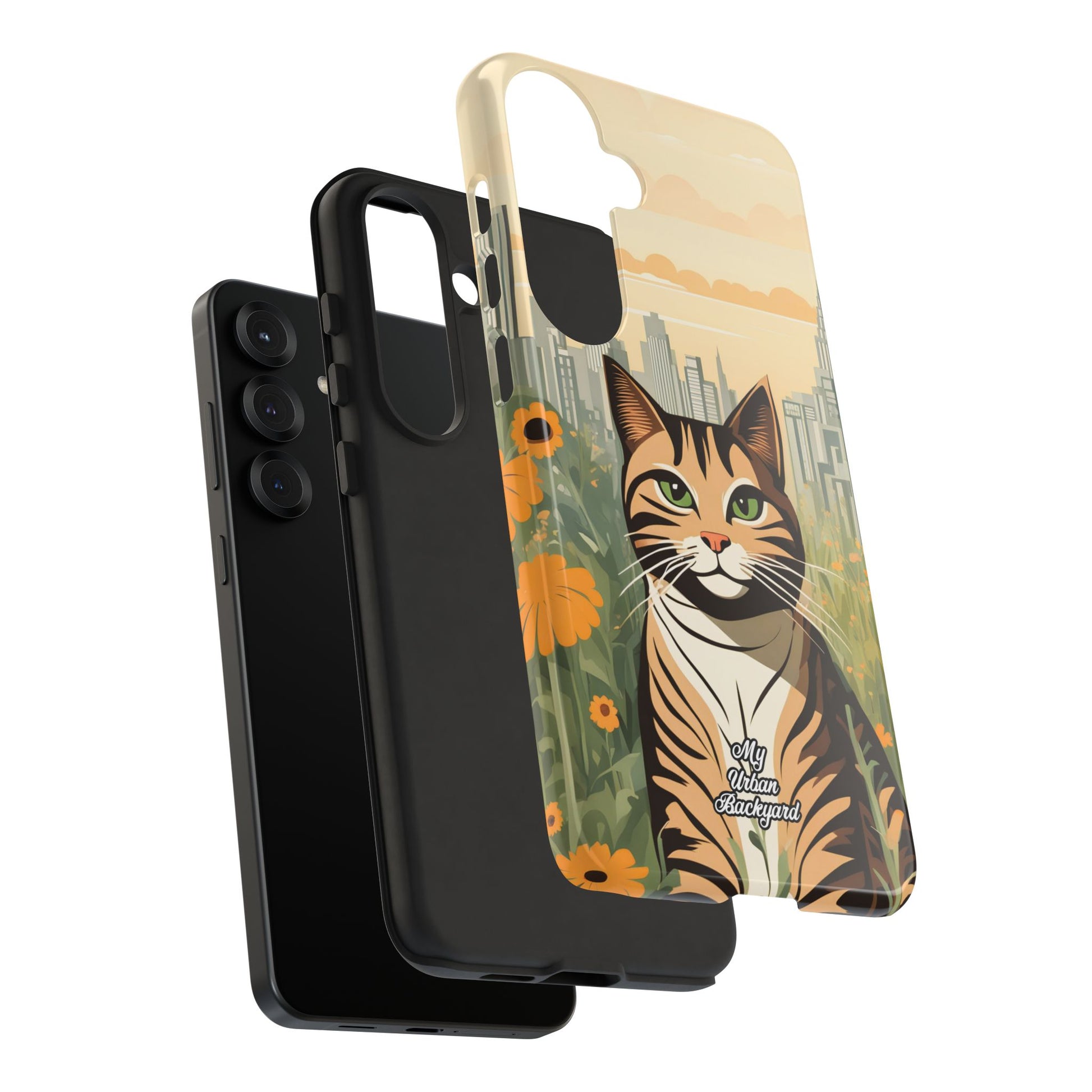 Finn Purrington, Cat Cell Phone Case - Apple, Samsung, Google Pixel