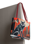 City Wolf Tote Bag, Tote with Cotton Handles For Everyday Use, 3 Sizes