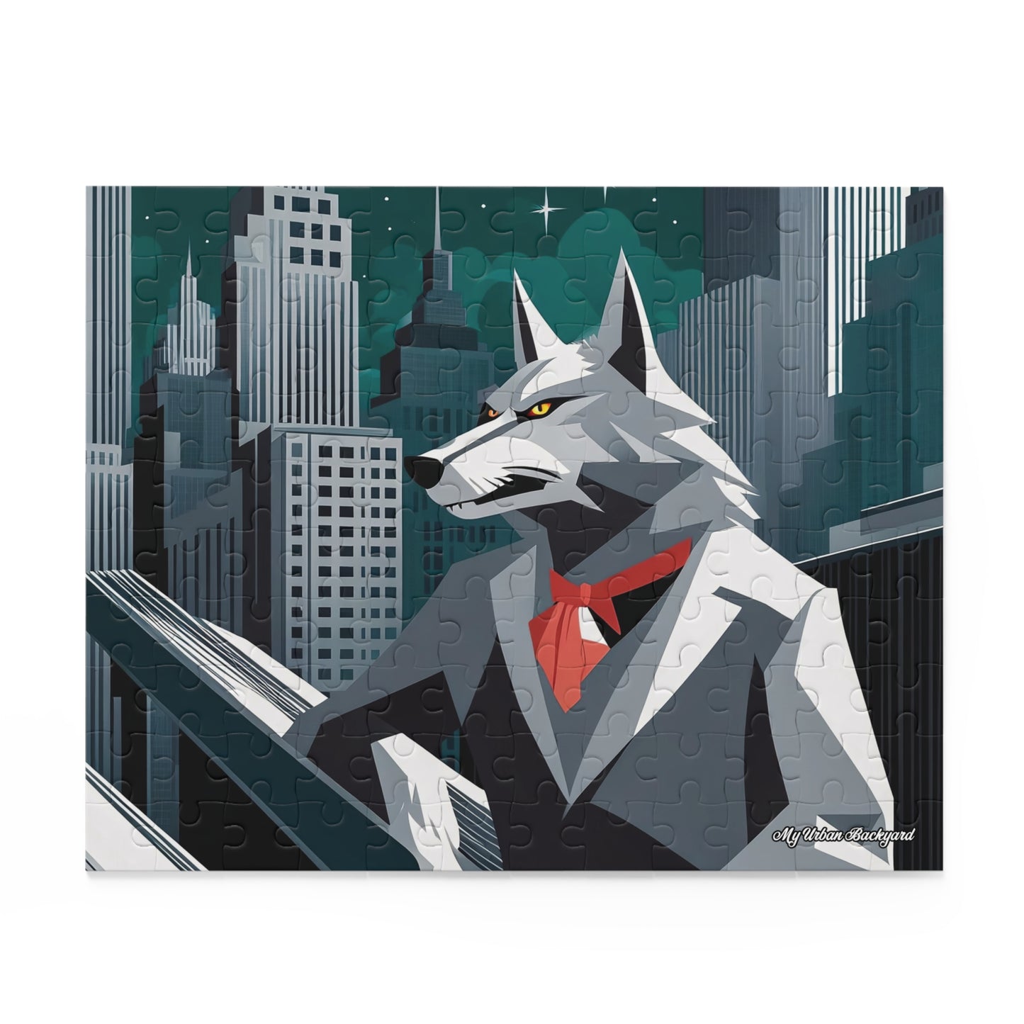 Cinderhowl, Wolf Jigsaw Puzzle, (120, 252, or 500-Piece)