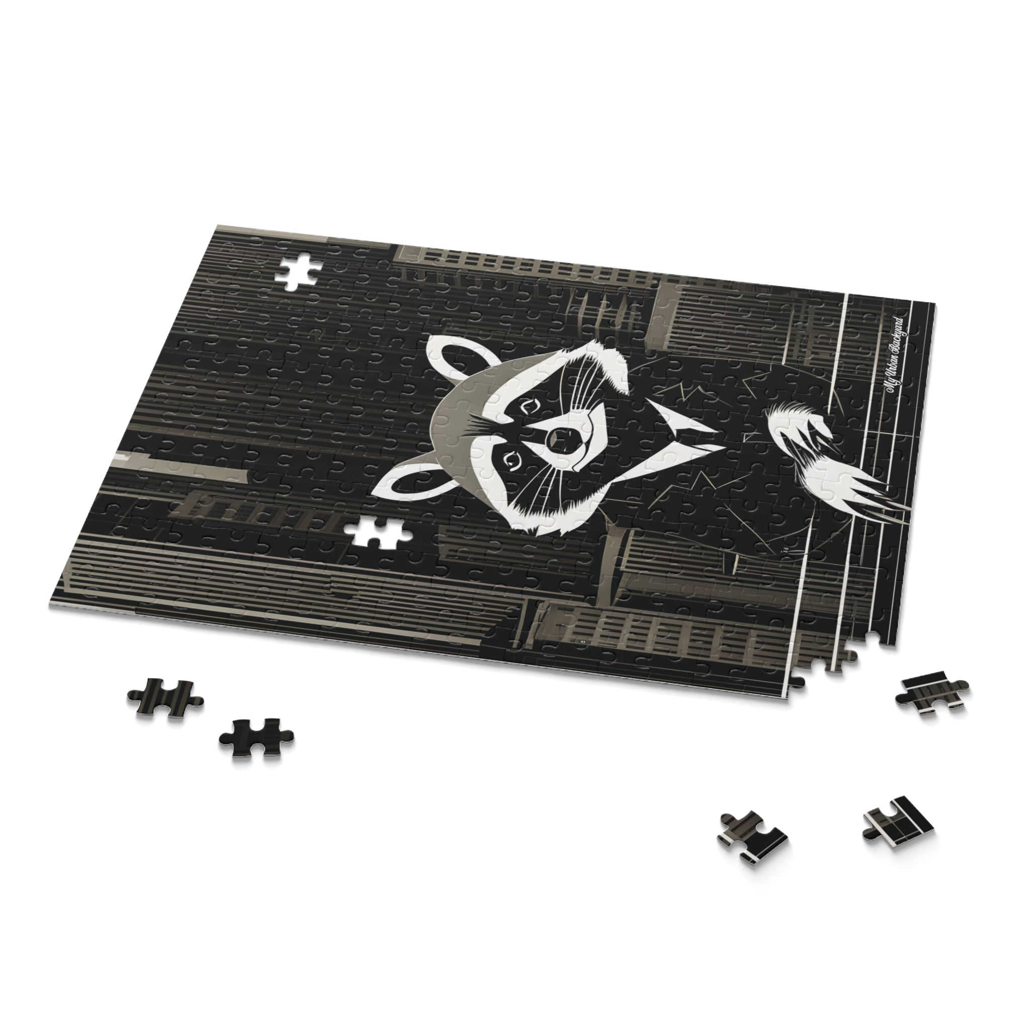 Oliver Nighteyes, Raccoon Jigsaw Puzzle