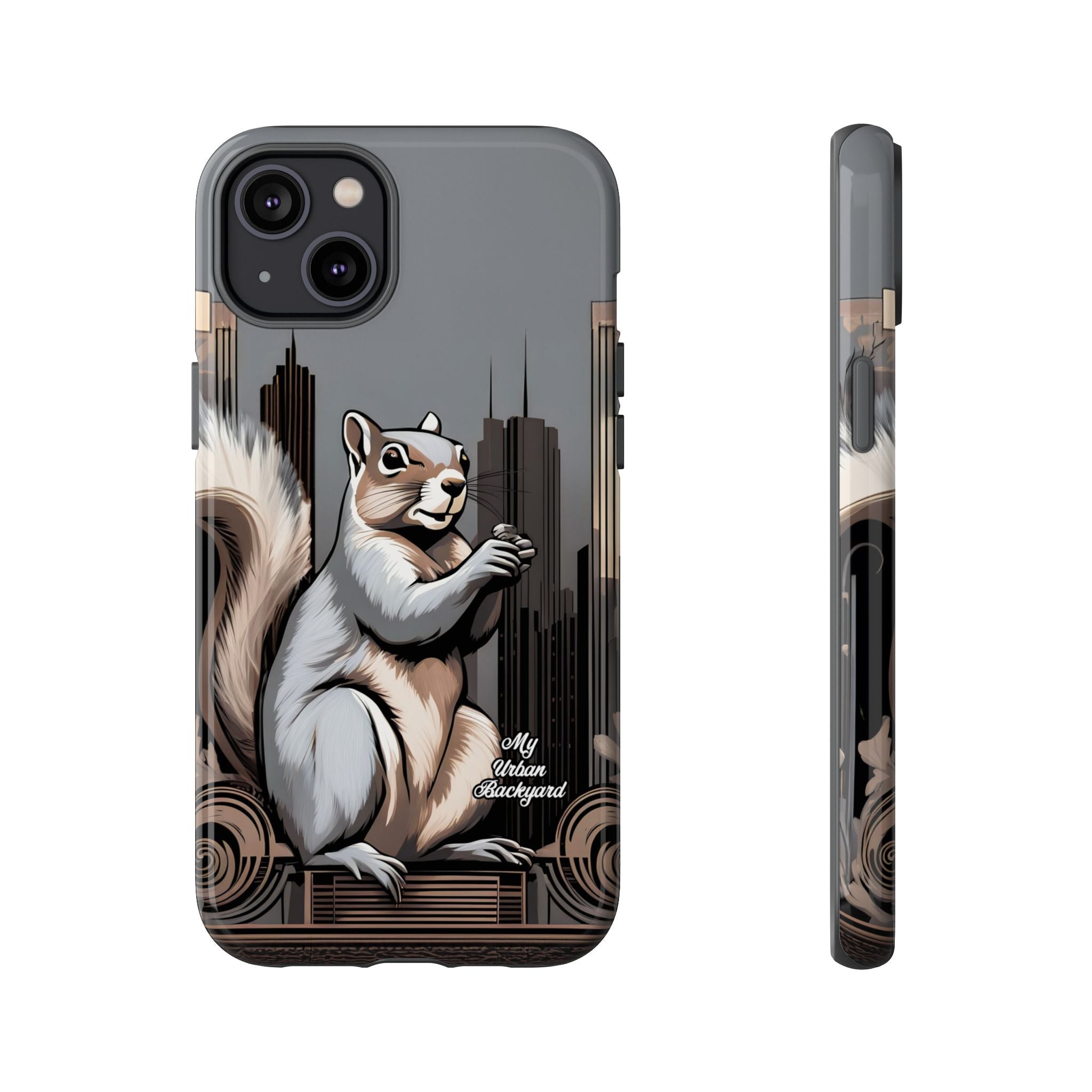 Urban Gray Squirrel, Cell Phone Case - Apple, Samsung, Google Pixel