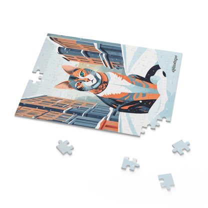 Claws Pawson, Cat Jigsaw Puzzle, (120, 252, or 500-Piece)