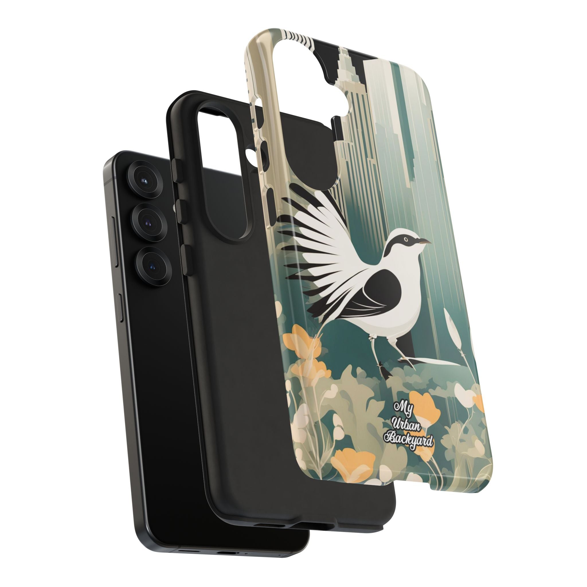 City Bird, Cell Phone Case - Apple iPhone, Samsung Galaxy, Google Pixel