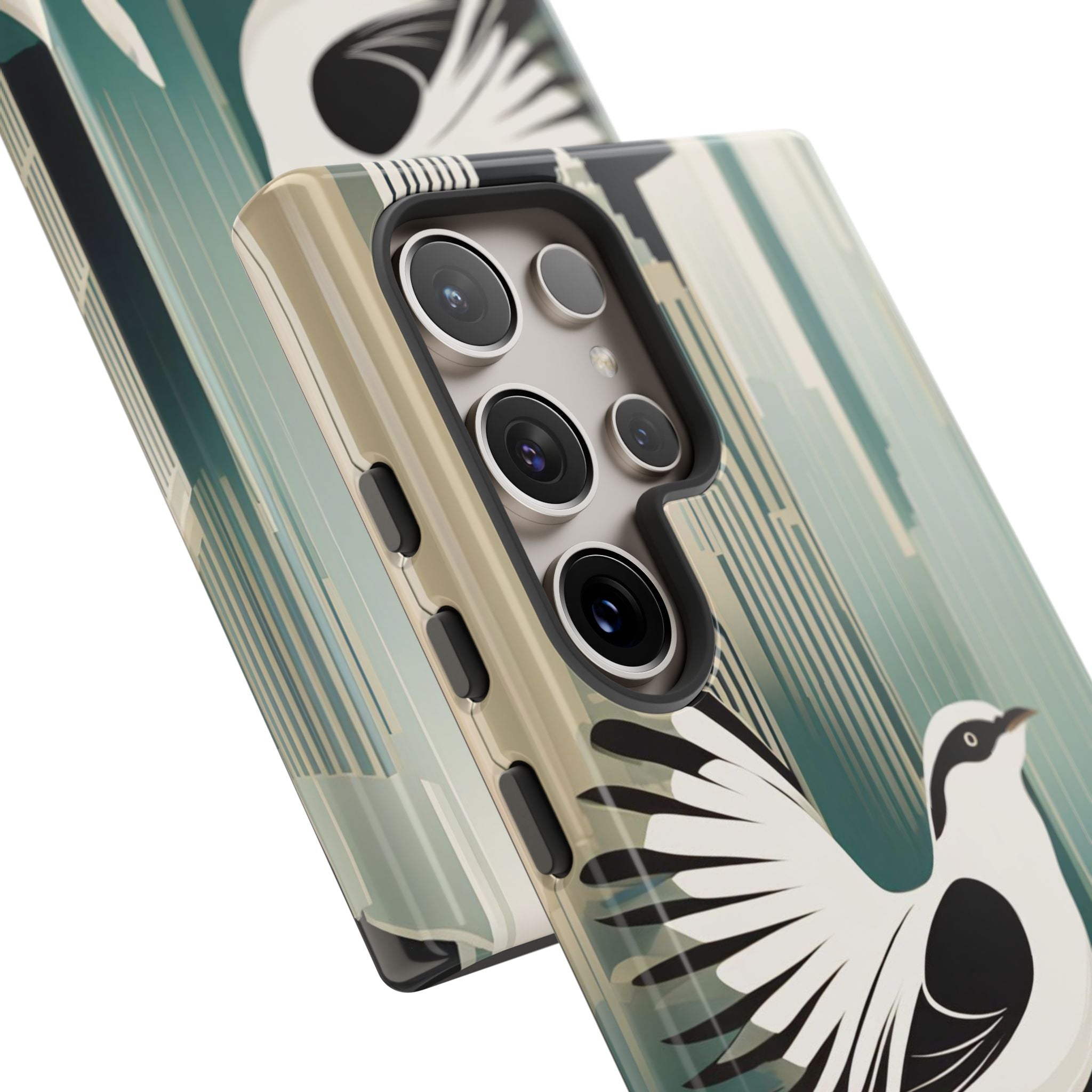 City Bird, Cell Phone Case - Apple iPhone, Samsung Galaxy, Google Pixel