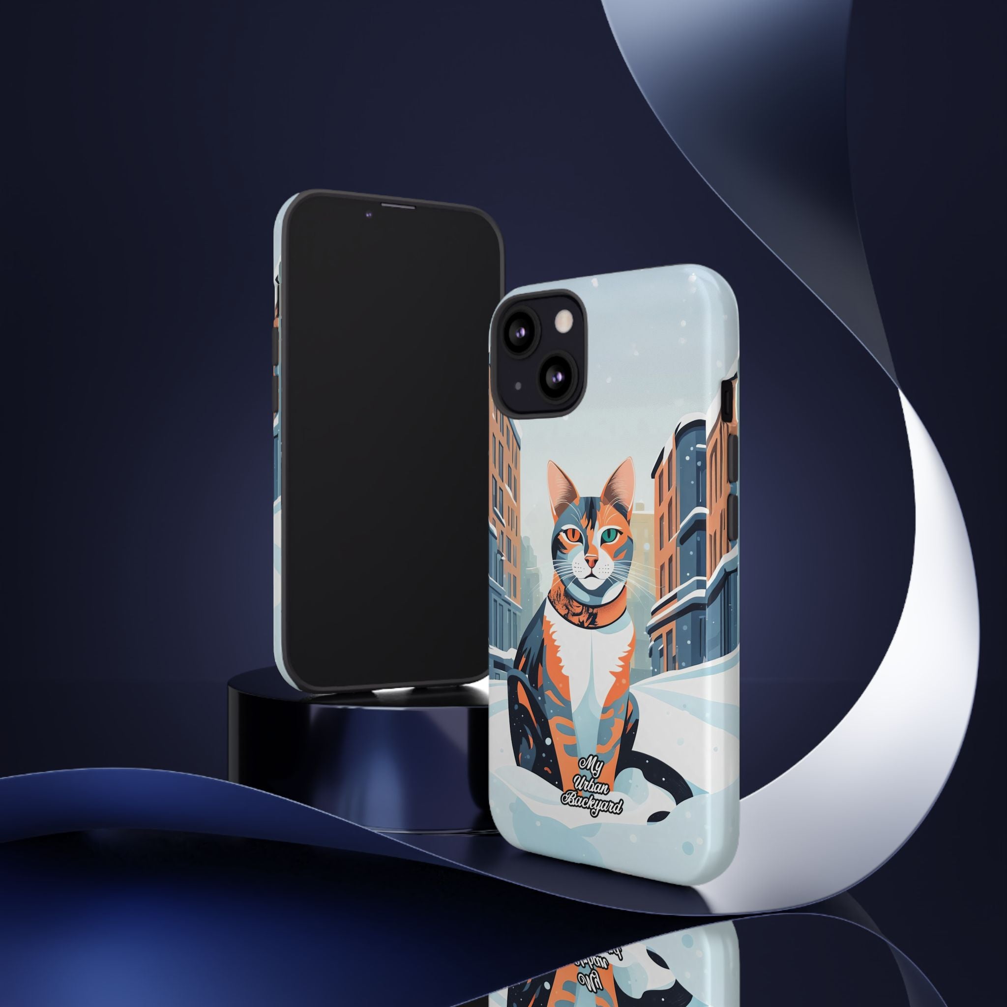 Claws Pawson in the Snow, Cell Phone Case - Apple, Samsung, Google Pixel