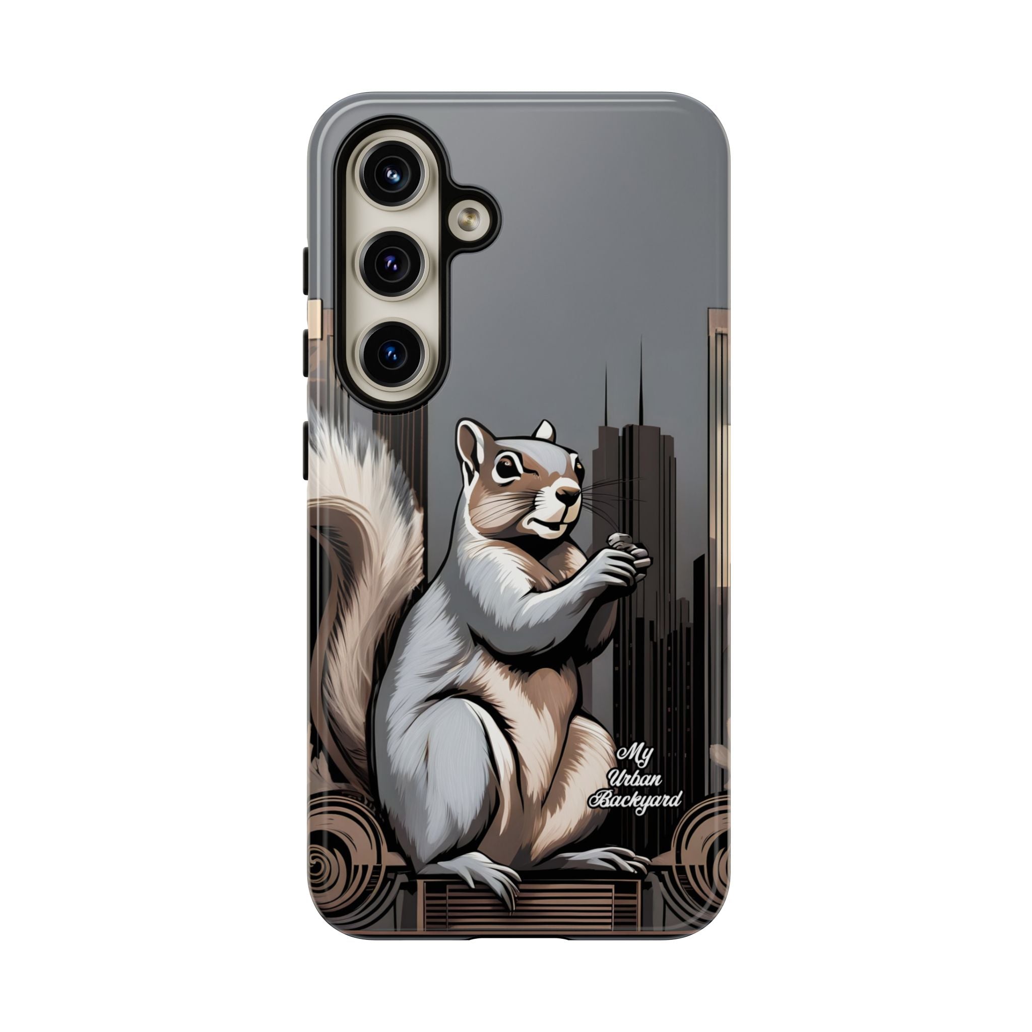 Urban Gray Squirrel, Cell Phone Case - Apple, Samsung, Google Pixel