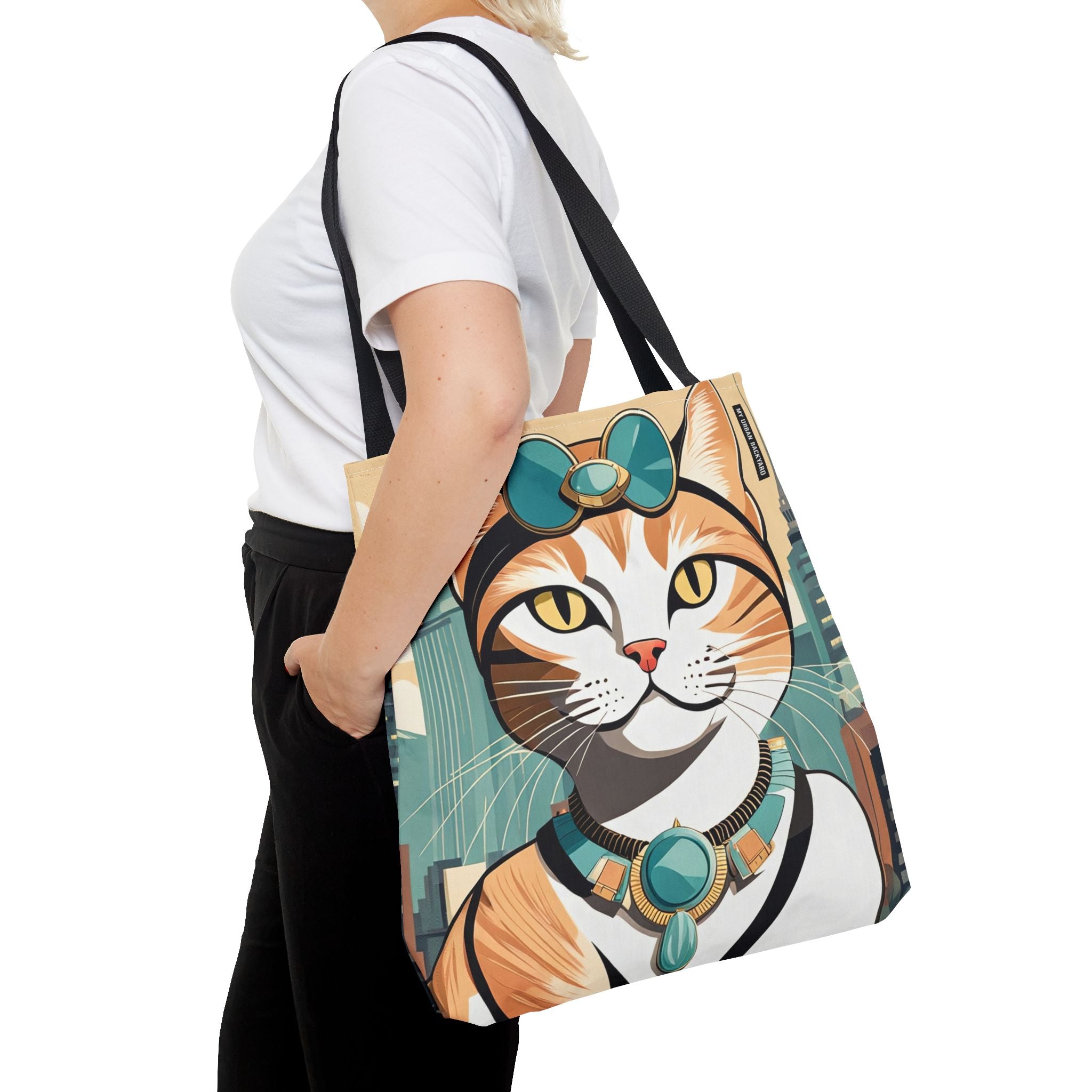 Meowvelous Jewel Cat Tote Bag