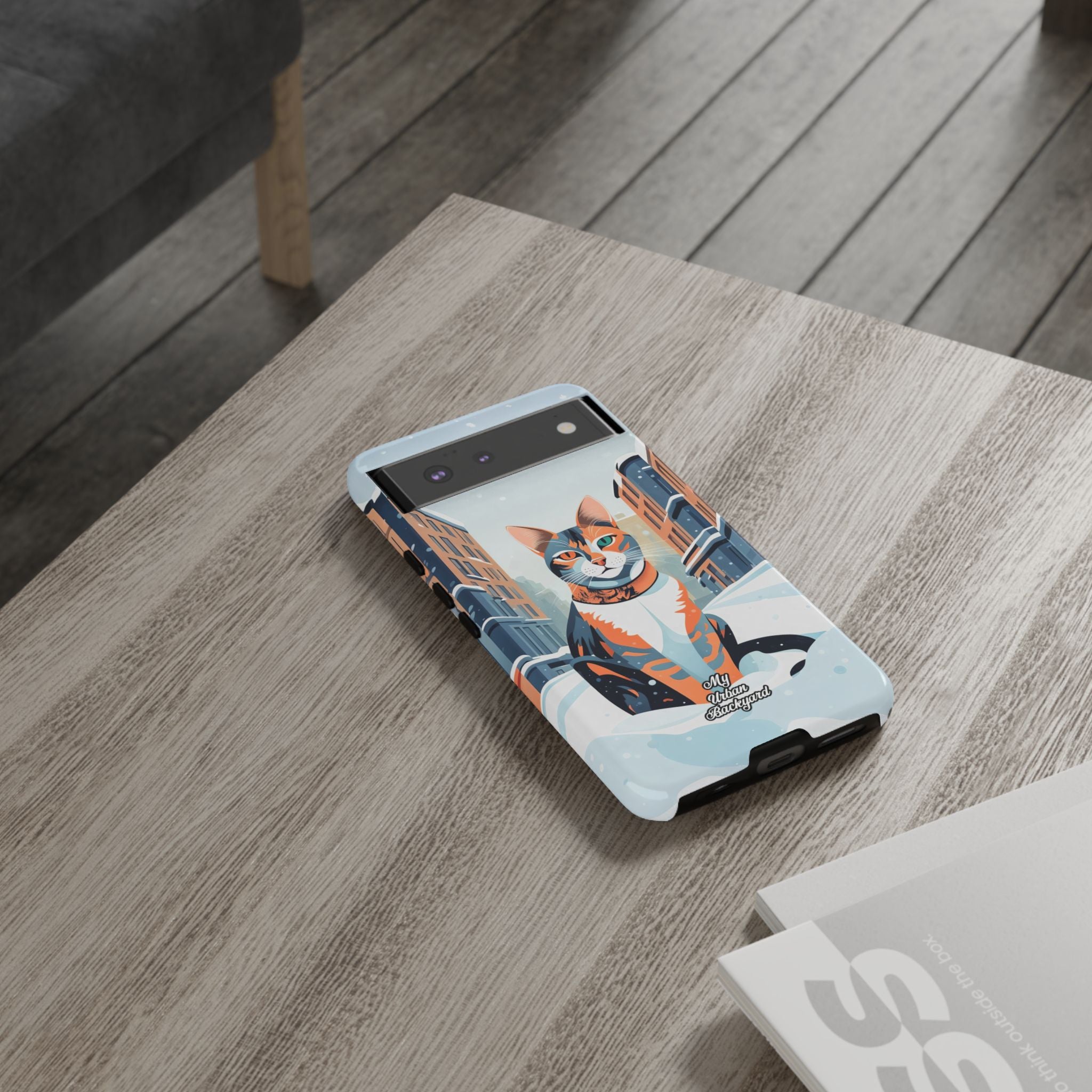 Claws Pawson in the Snow, Cell Phone Case - Apple, Samsung, Google Pixel