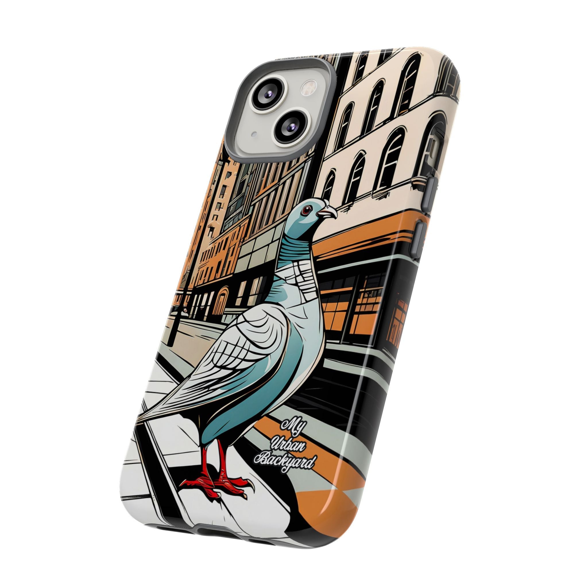 Pigeon on a City Street, Cell Phone Case - Apple, Samsung, Google Pixel
