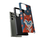Fox with Flowers, Cell Phone Case - Apple, Samsung, Google Pixel