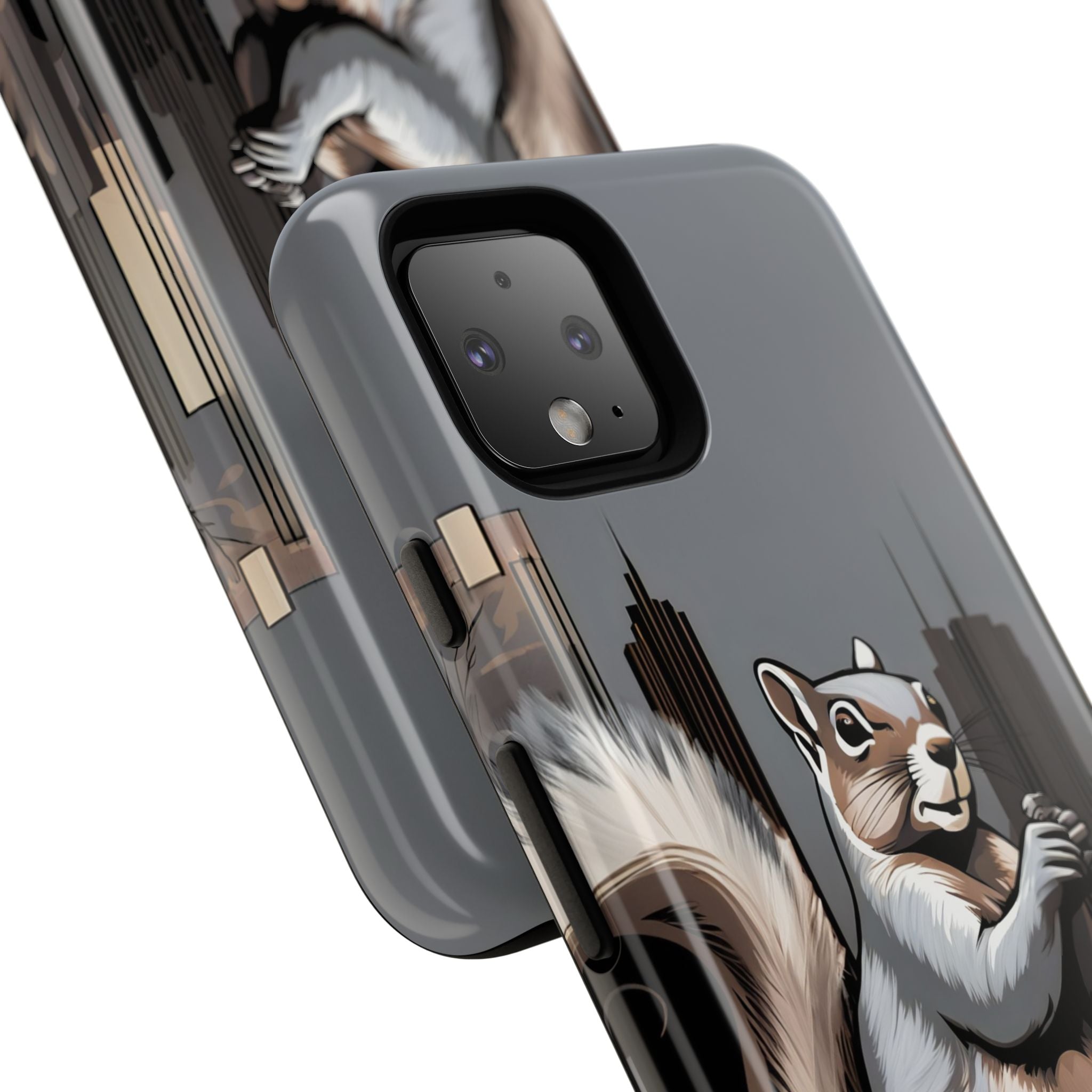 Urban Gray Squirrel, Cell Phone Case - Apple, Samsung, Google Pixel
