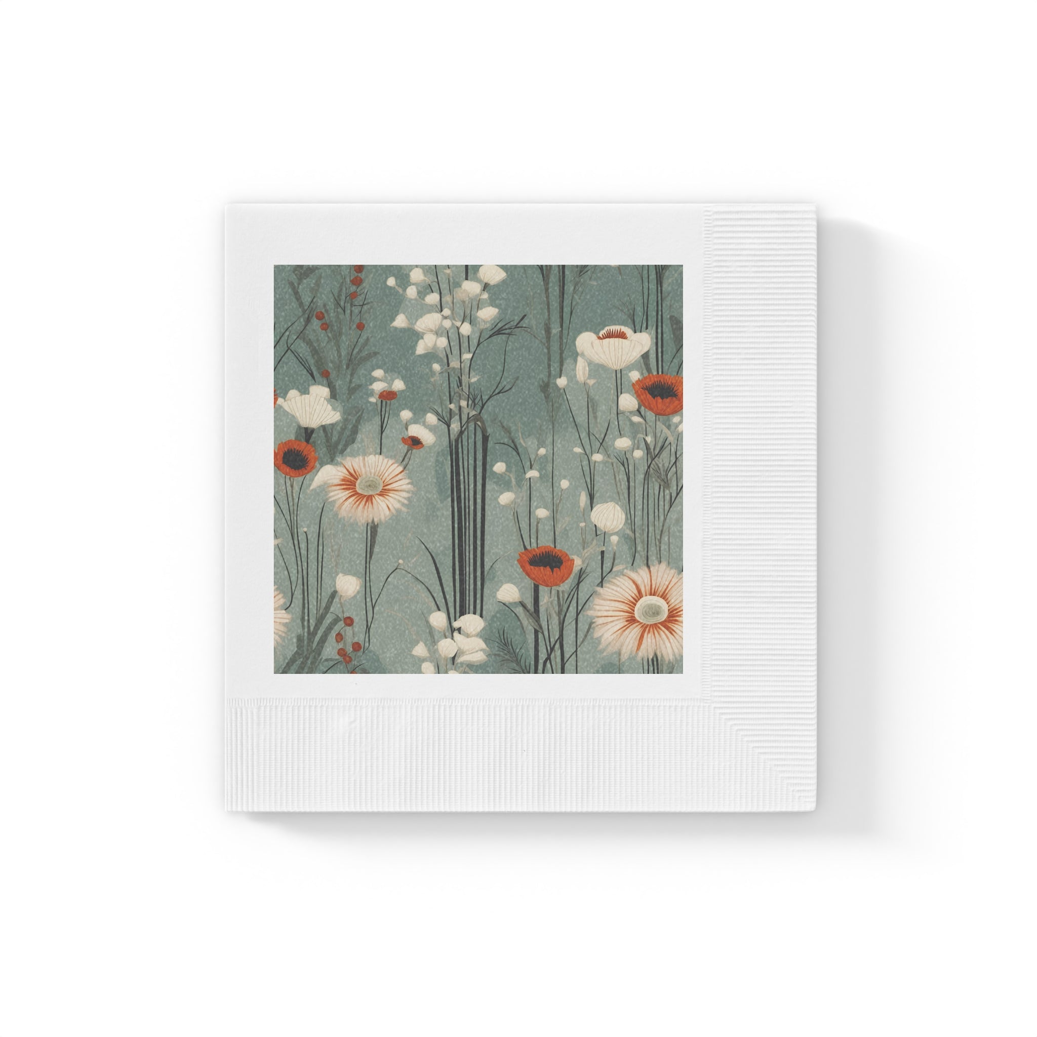 Winter Wildflowers Napkins