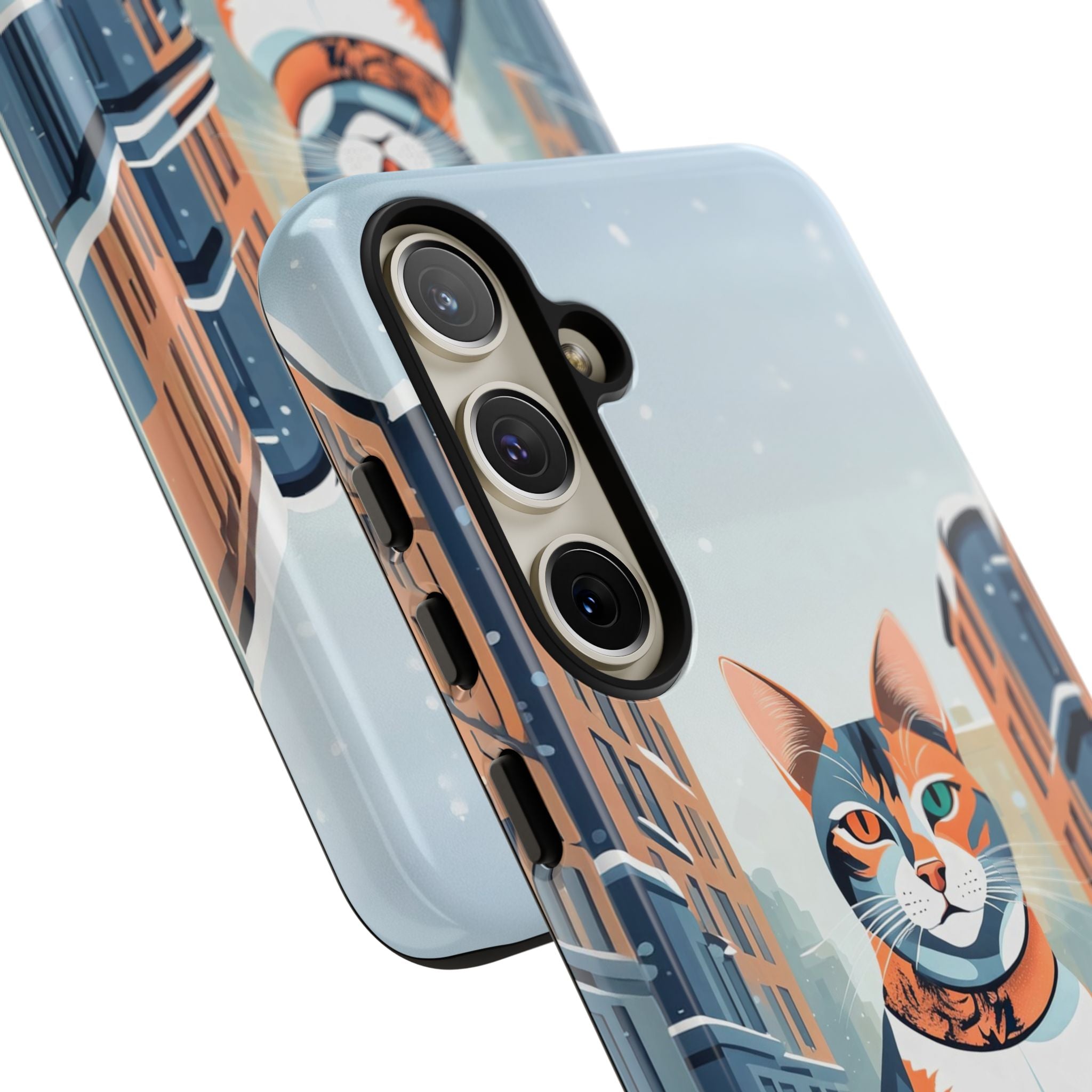 Claws Pawson in the Snow, Cell Phone Case - Apple, Samsung, Google Pixel