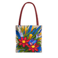 Vibrant Wildflowers Tote Bag with Cotton Handles For Everyday Use, 3 Sizes
