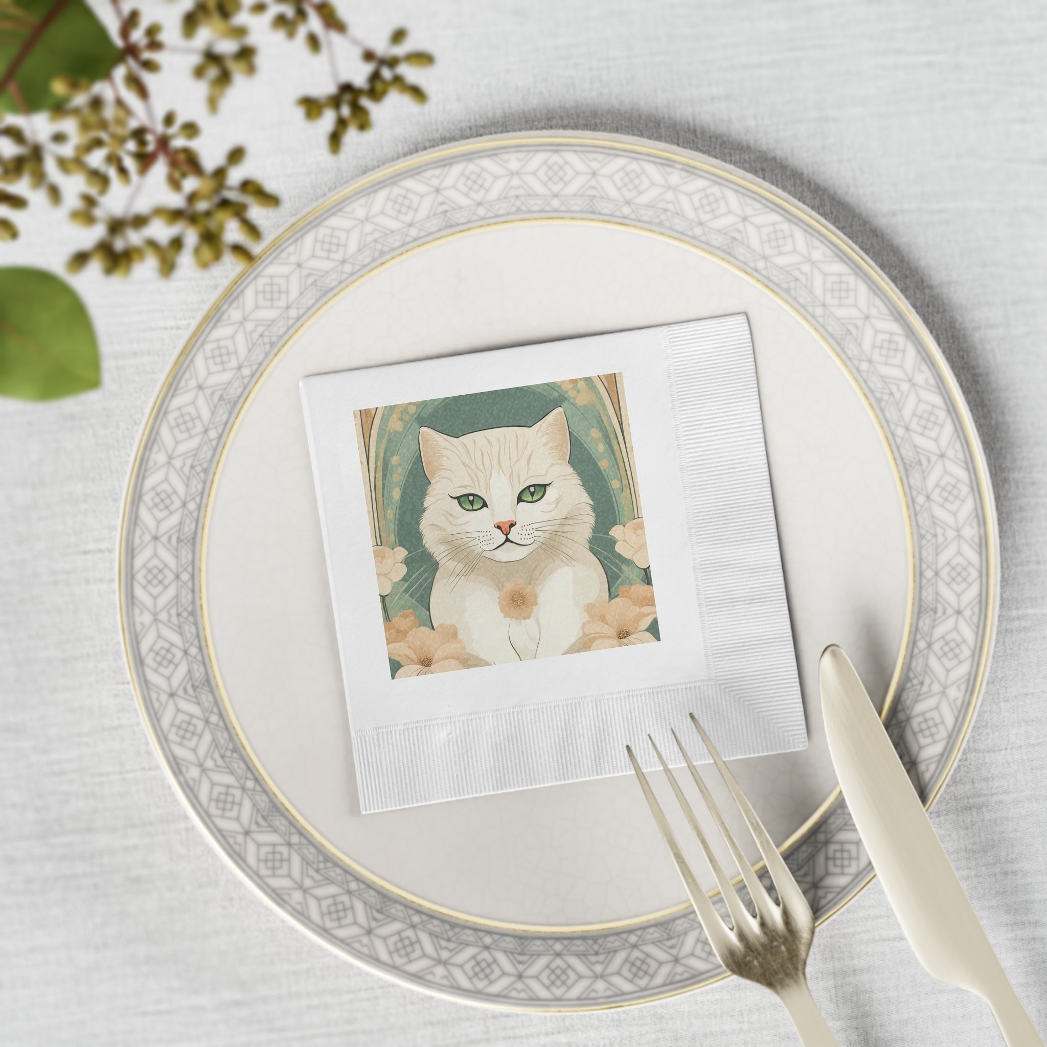 Blanca Purrington, Cat Napkins