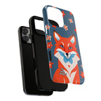 Fox with Flowers, Cell Phone Case - Apple, Samsung, Google Pixel