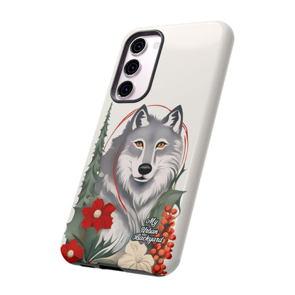 Winter Wolf, Cell Phone Case - Apple, Samsung or Google Pixel